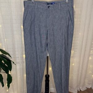 Izod Men's Charcoal Dress Pants